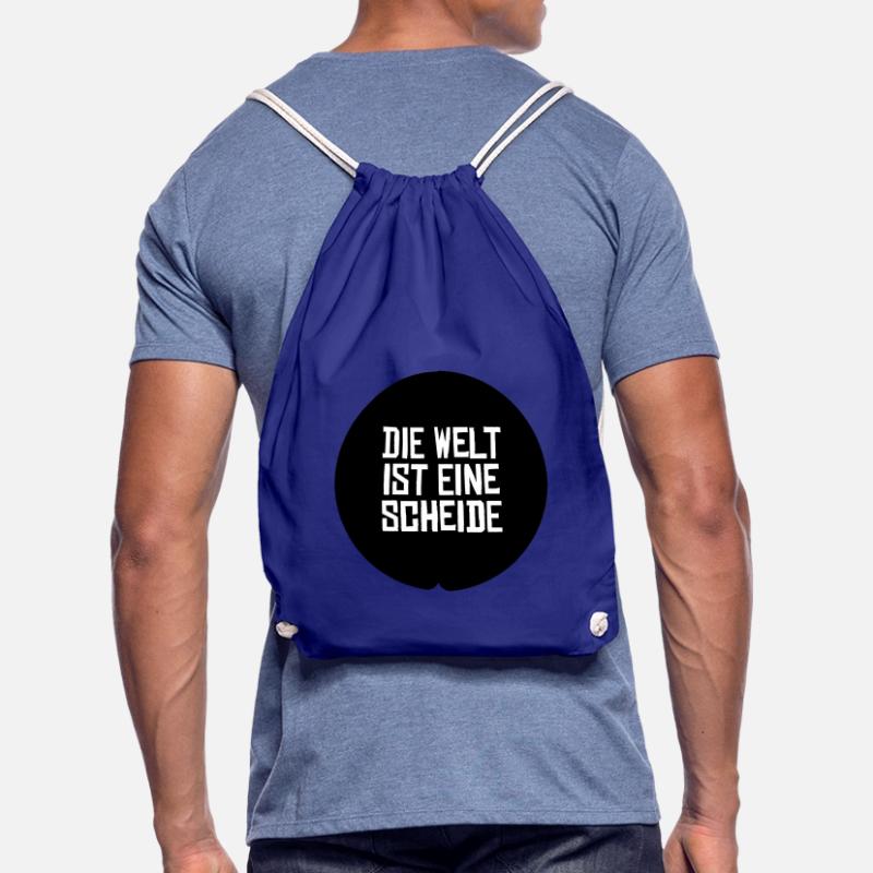 Die Welt ist eine Scheide - ähm Scheibe...oder? Turnbeutel