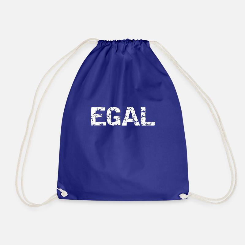 EGAL - Turnbeutel - Königsblau