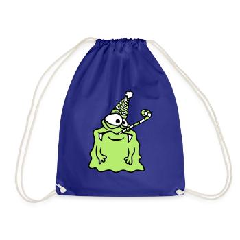 anniversaire seul solitaire triste pas de cadeaux - Sac de sport léger - bleu roi - Devant