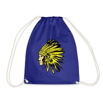 indianer - Sac de sport léger - bleu roi - Devant