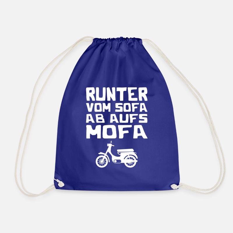 Mofa - Turnbeutel - Königsblau