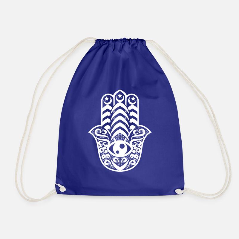 Lkhamsa (hamsa) - Sac de sport léger - bleu roi