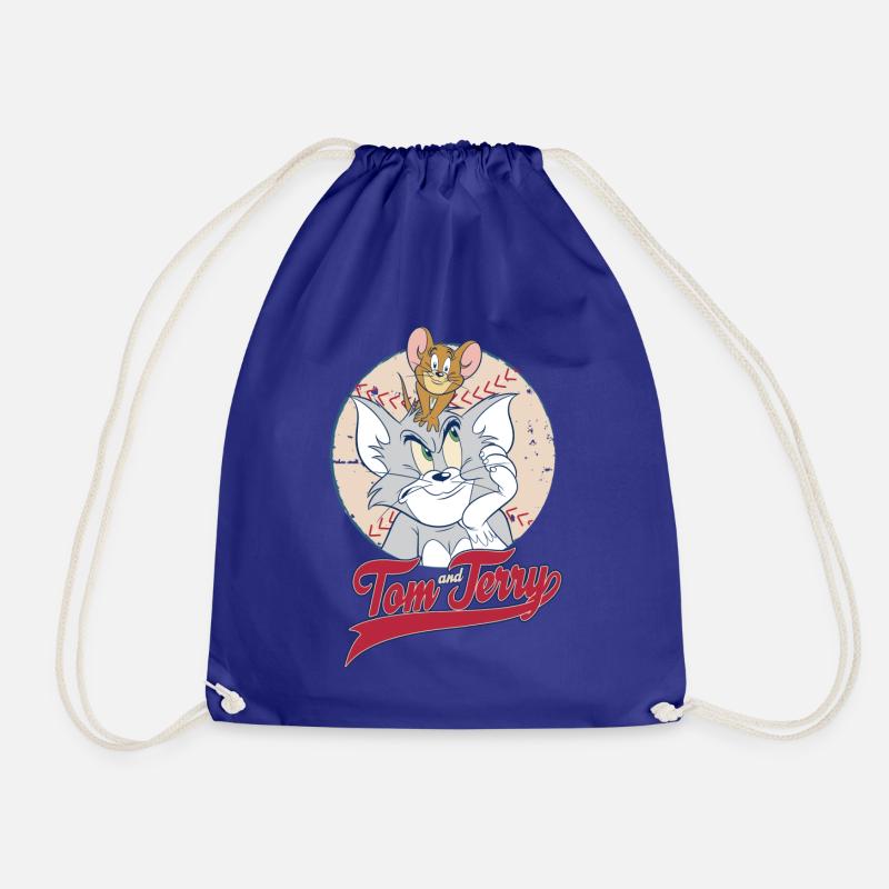 Tom Und Jerry Baseball - Turnbeutel - Königsblau
