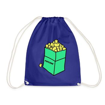 Maïs soufflé 02 - Sac de sport léger - bleu roi - Devant