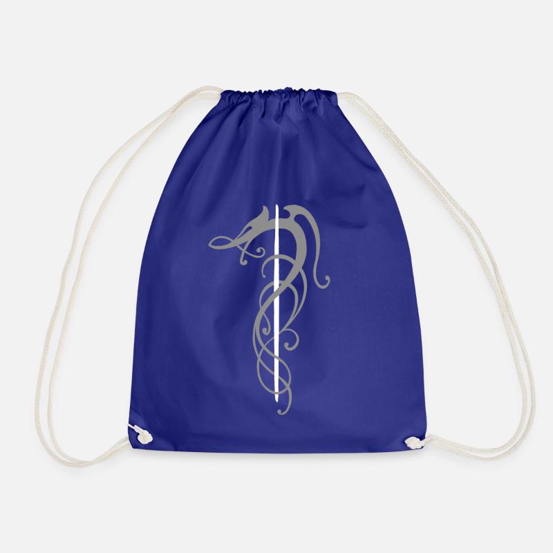 Isa - Drawstring Bag - royal blue