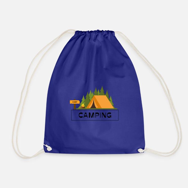 Camping Design - Turnbeutel - Königsblau