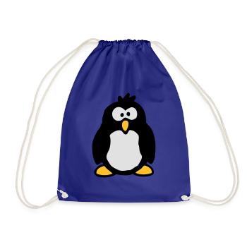 little_penguin - Sac de sport léger - bleu roi - Devant