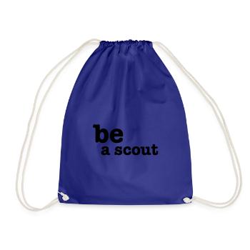 be a scout - Turnbeutel - Königsblau - Vorne
