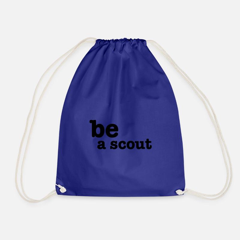 be a scout - Turnbeutel - Königsblau