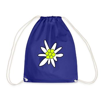 Edelweiss, fleur - Sac de sport léger - bleu roi - Devant