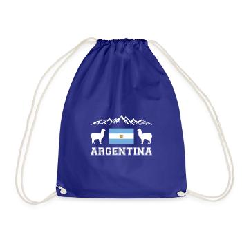 Argentinien - Turnbeutel - Königsblau - Vorne