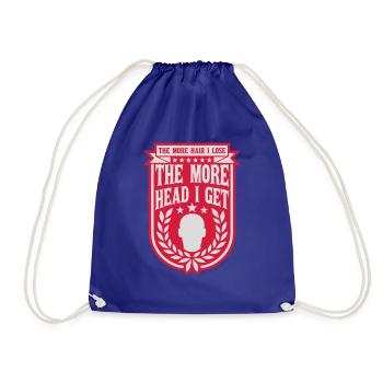 J’ai plus de tête - Sac de sport léger - bleu roi - Devant