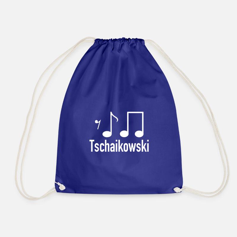 Tchaikovsky classical music - Drawstring Bag - royal blue
