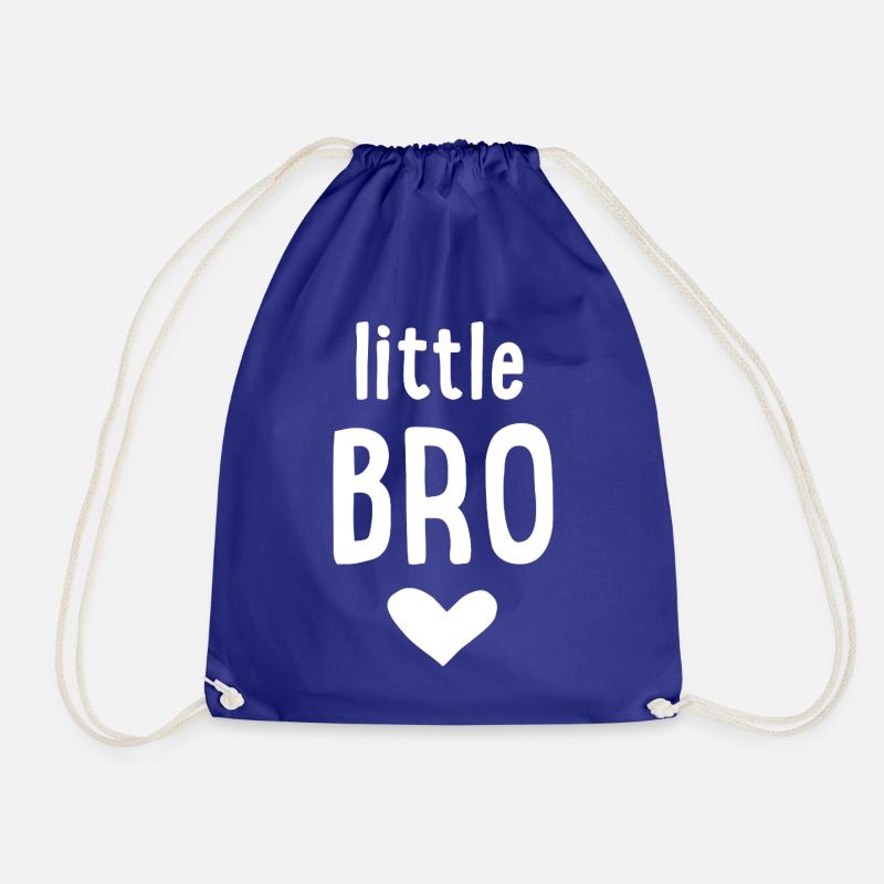 Little Bro - Drawstring Bag - royal blue