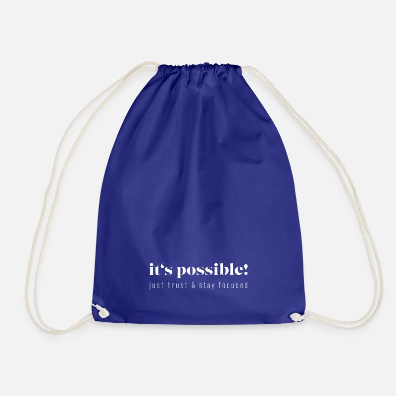its possible - Turnbeutel - Königsblau
