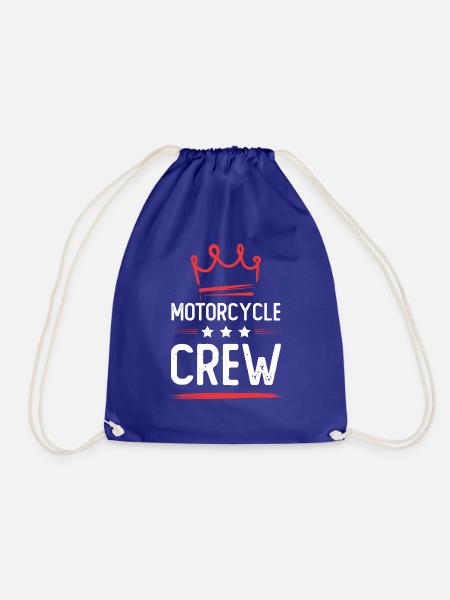 Motorcycle Crew - Turnbeutel - Königsblau