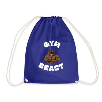 Gym Beast - Turnbeutel - Königsblau - Vorne