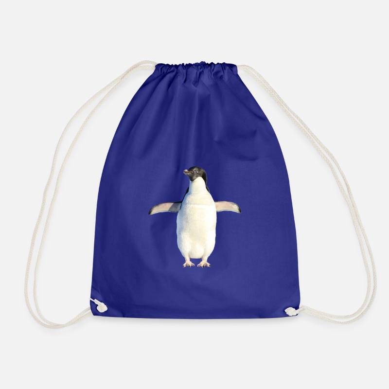 süßer Pinguin - Turnbeutel - Königsblau