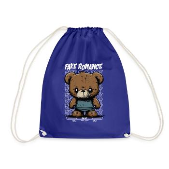 False love - Drawstring Bag - royal blue - Front