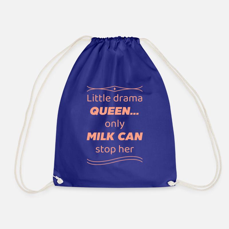 Baby Sayings - Drawstring Bag - royal blue