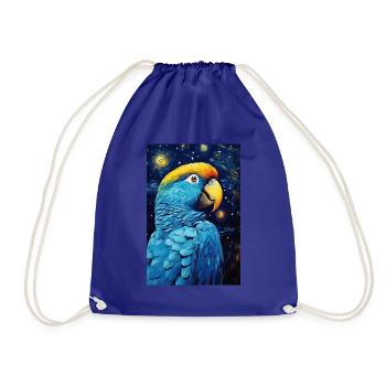 Perroquet - Sac de sport léger - bleu roi - Devant