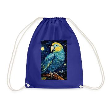 Perroquet - Sac de sport léger - bleu roi - Devant