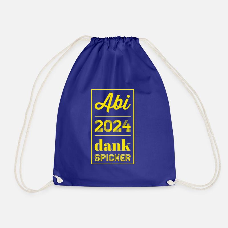 Abi 2024 Saying - Drawstring Bag - royal blue