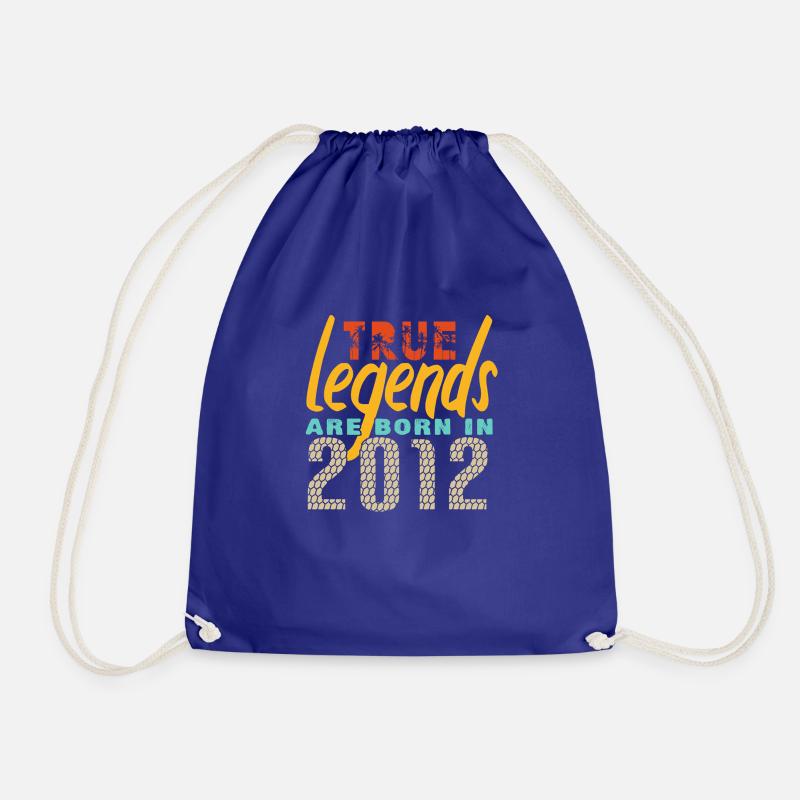 Die True Legends wurden 2012 geboren. Jahr 2025. - Turnbeutel - Königsblau