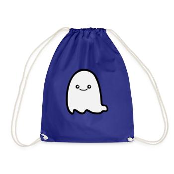 Ghost Comic - Drawstring Bag - royal blue - Front