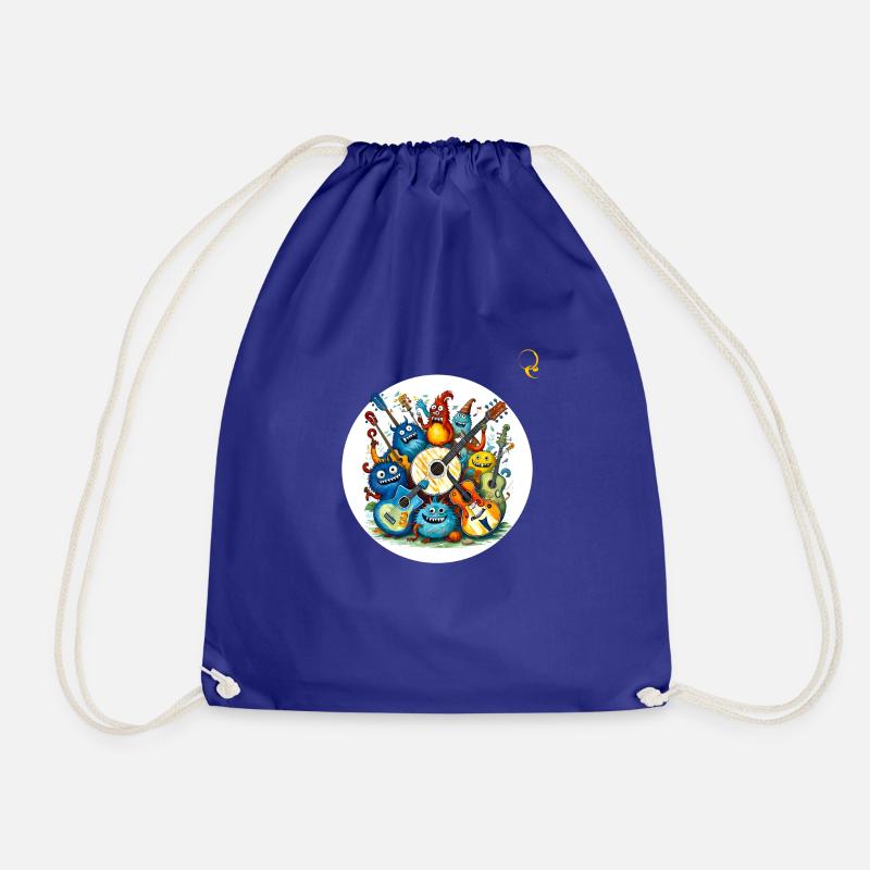 THE BAND - Drawstring Bag - royal blue