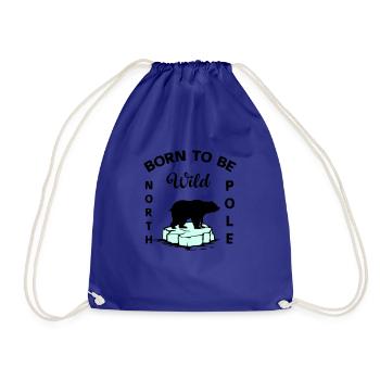 Ours polaire Wilderness Antarctique - Sac de sport léger - bleu roi - Devant