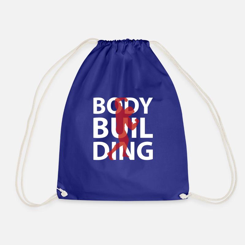 Bodybuilding Arnold - Turnbeutel - Königsblau