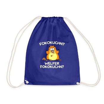 Fokokuchn? Welfer Fokokuchn? - Turnbeutel - Königsblau - Vorne