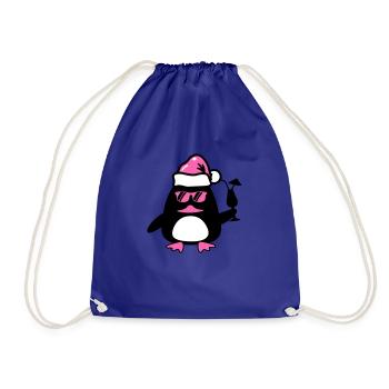 Noël du canard de plage - Sac de sport léger - bleu roi - Devant