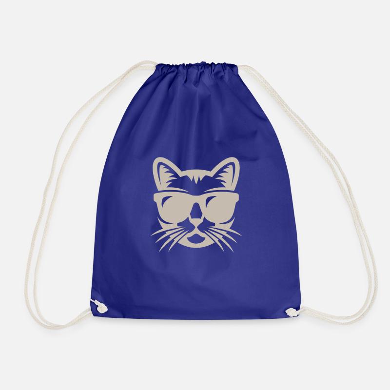 Cool Cat - Turnbeutel - Königsblau