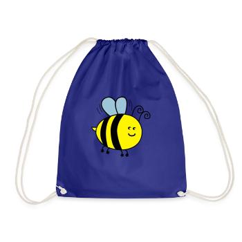 biene_002 - Sac de sport léger - bleu roi - Devant