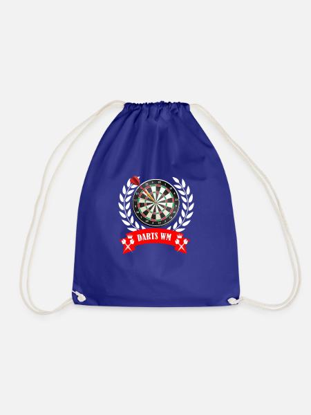 Darts WM - Turnbeutel - Königsblau