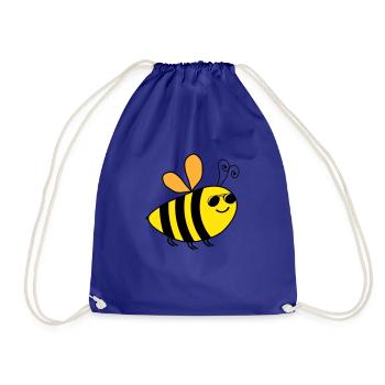 bee - Turnbeutel - Königsblau - Vorne