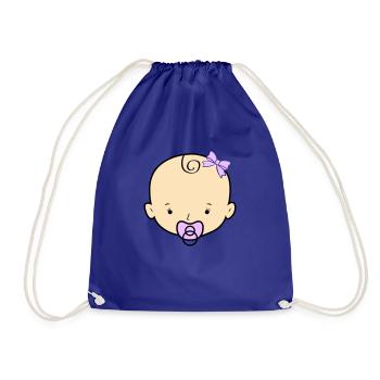 Bébé - Sac de sport léger - bleu roi - Devant