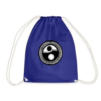 Yin Yang Signe Symbole Paix Bonheur Vecteur 12 - Sac de sport léger - bleu roi - Devant