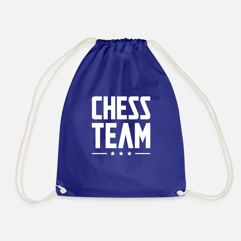 Chess Team - Turnbeutel - Königsblau