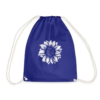Tournesol - Sac de sport léger - bleu roi - Devant