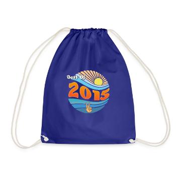 le meilleur de 2015 – Célébrer 10 ans de génialité - Sac de sport léger - bleu roi - Devant