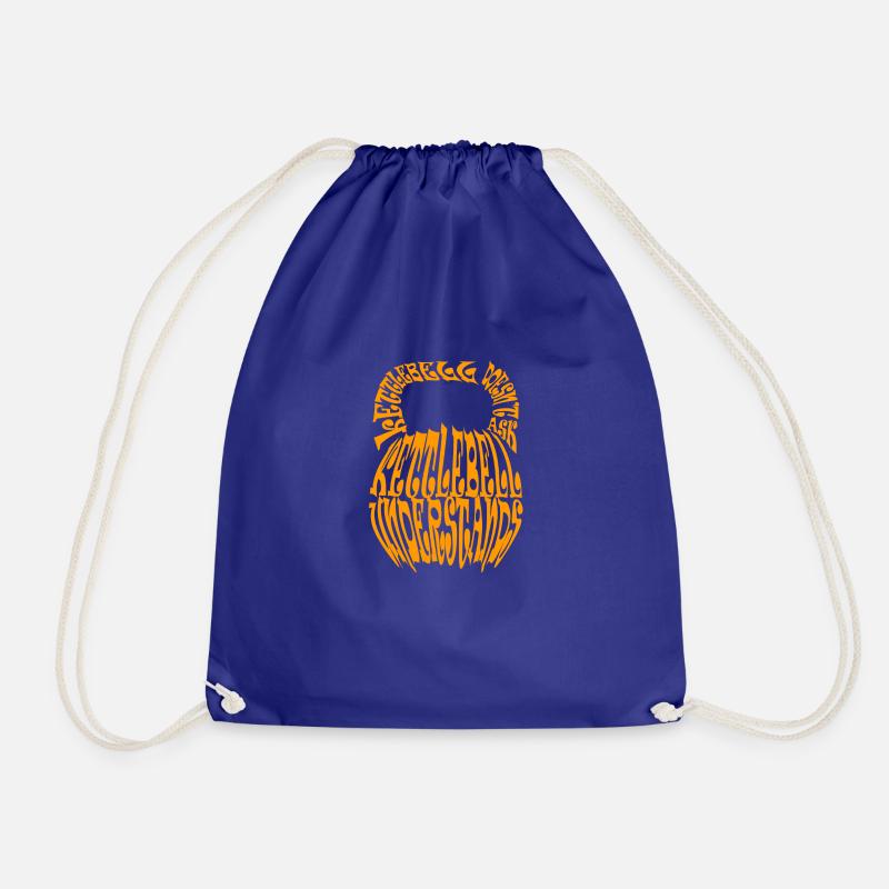 KETTLEBELL ne demande pas SHAPE - Sac de sport léger - bleu roi