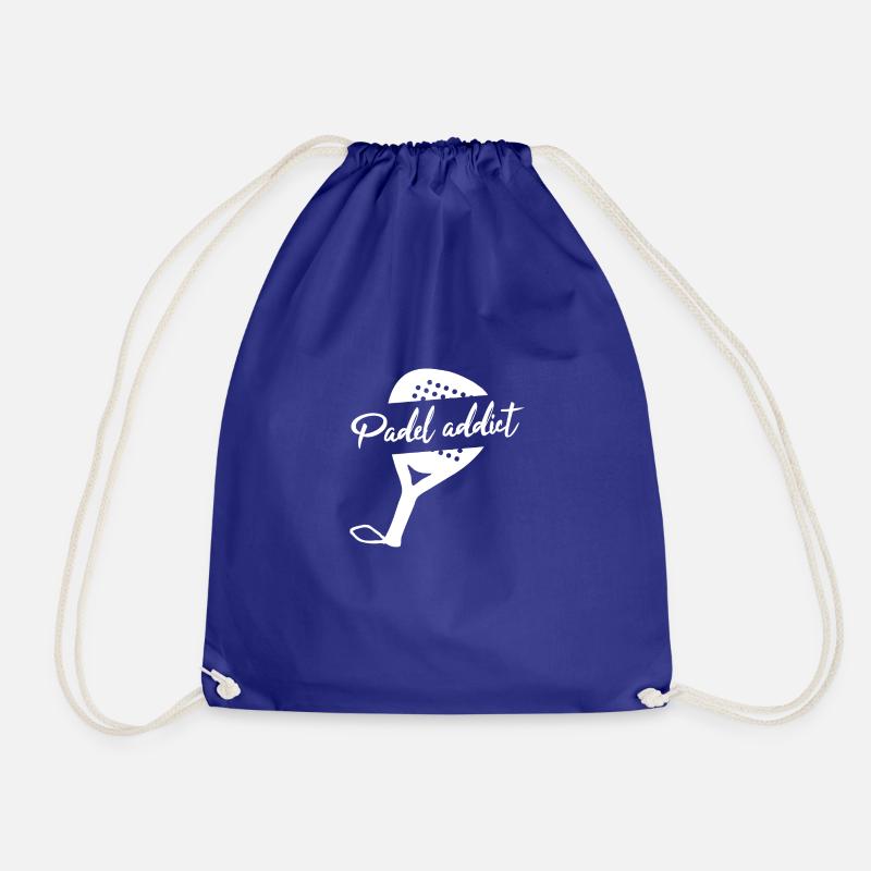 Padel Addict - Drawstring Bag - royal blue