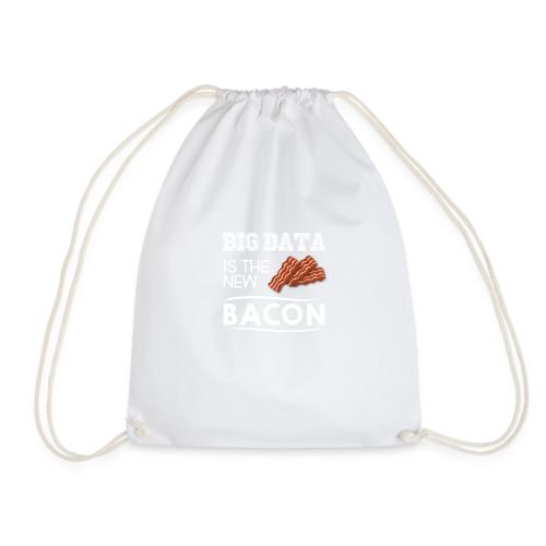 Big data is the new bacon light - Drawstring Bag