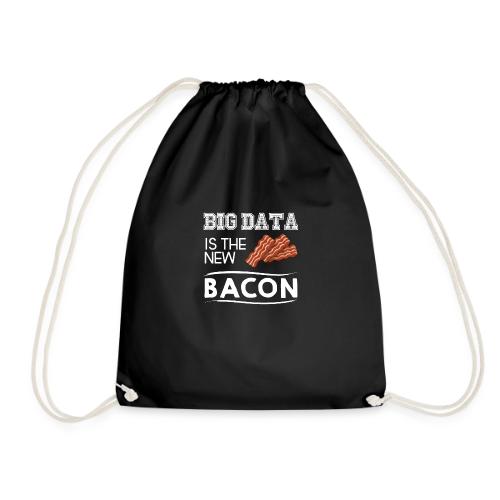 Big data is the new bacon light - Drawstring Bag
