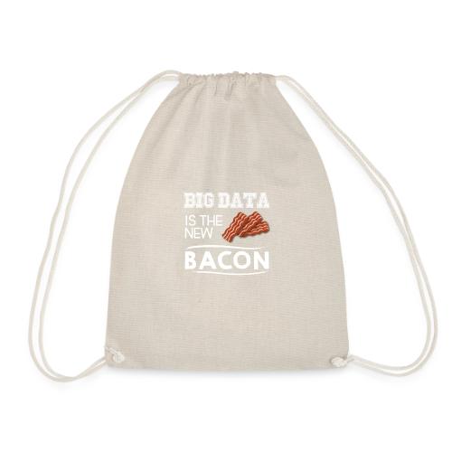 Big data is the new bacon light - Drawstring Bag