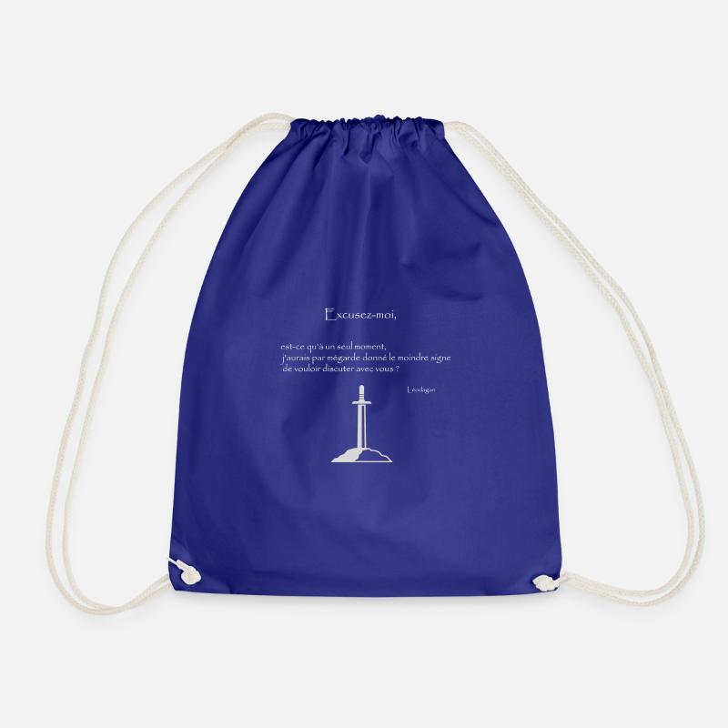 escusez moi - Sac de sport léger - bleu roi