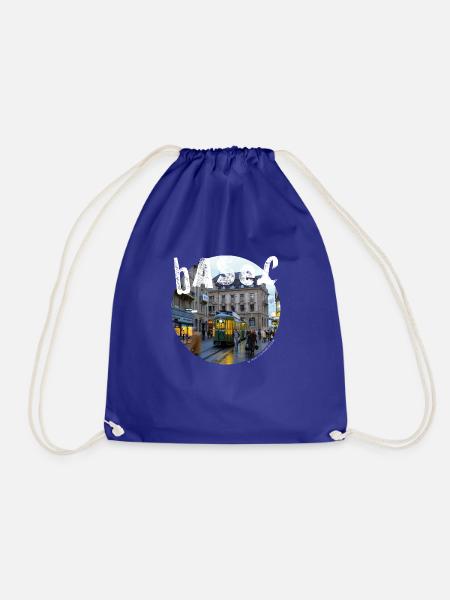 Basel-Shirt - Turnbeutel - Königsblau